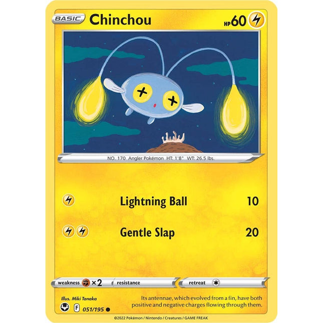 Chinchou (051/195) [Sword & Shield: Silver Tempest]