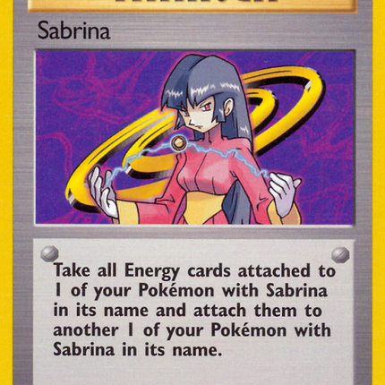 Sabrina (110/132) [Gym Challenge 1st Edition]