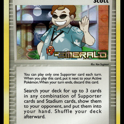 Scott - 84/106 - NM - Reverse Holo - Emerald - Pokemon - A9-39