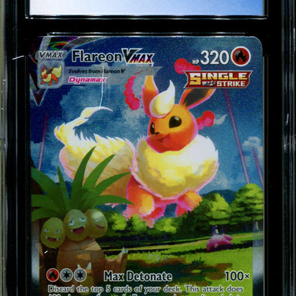 Flareon VMAX - SWSH180 - CGC 9 - Black Star Promos - Alternate Art - Pokemon - 92313