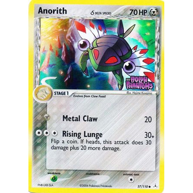 Anorith (57/110) (Delta Species) (Stamped) [EX: Holon Phantoms]