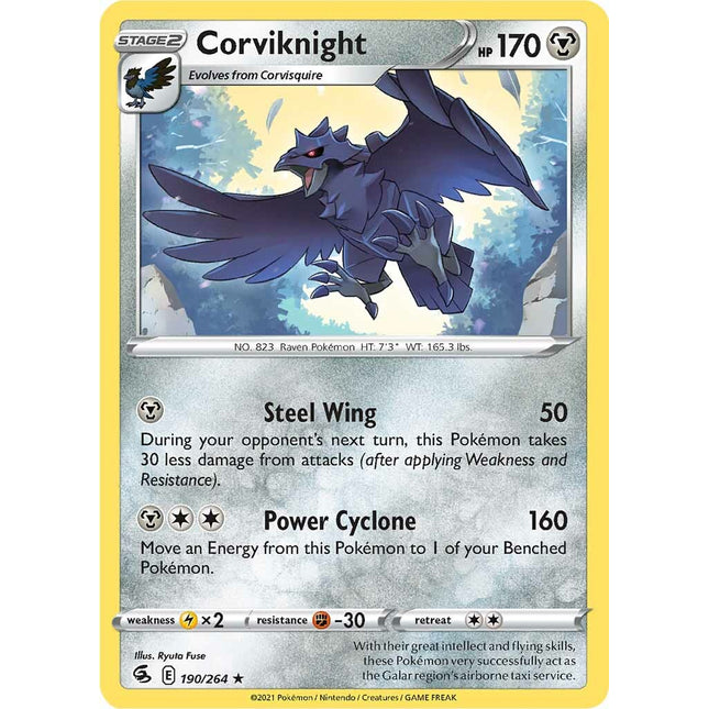 Corviknight (190/264) [Sword & Shield: Fusion Strike]