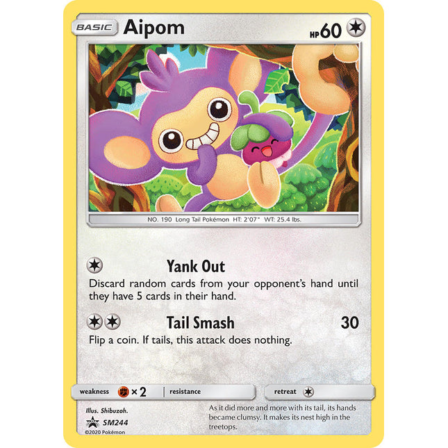 Aipom [SM Black Star Promos]