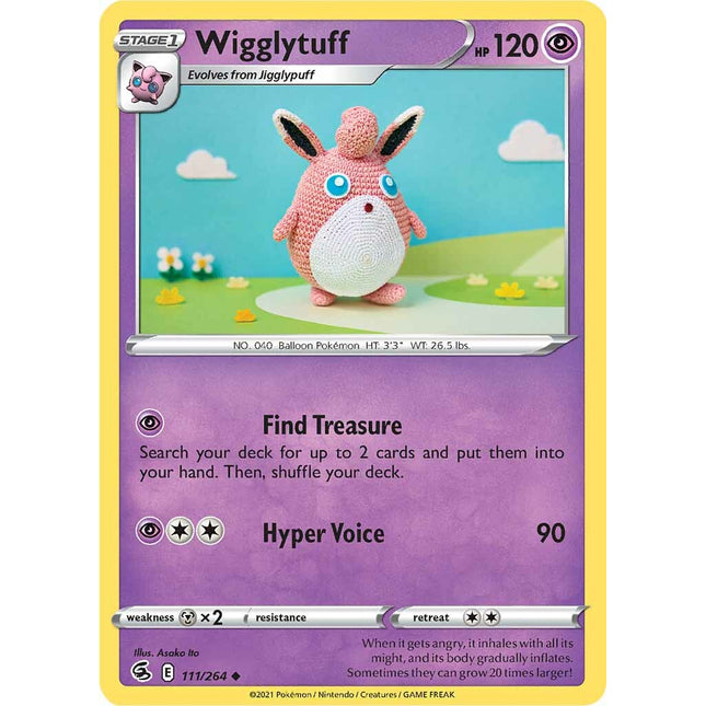 Wigglytuff (111/264) [Sword & Shield: Fusion Strike]