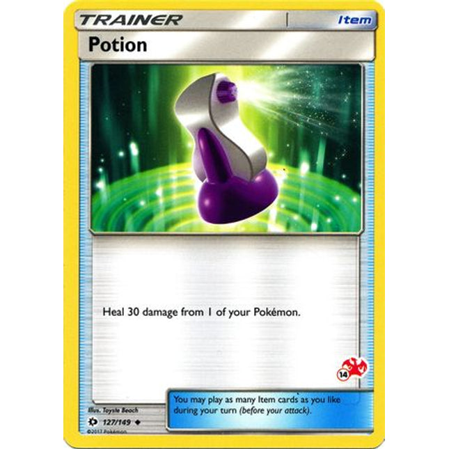 Potion (127/149) (Charizard Stamp #14) [Battle Academy 2020]
