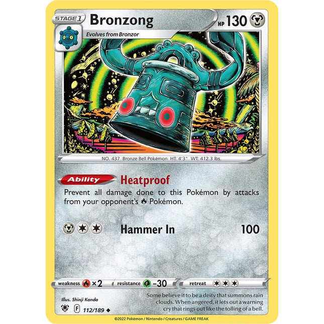 Bronzong (112/189) [Sword & Shield: Astral Radiance]