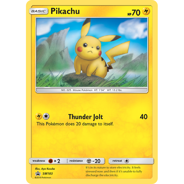 Pikachu (SM183) [Sun & Moon: Black Star Promos]