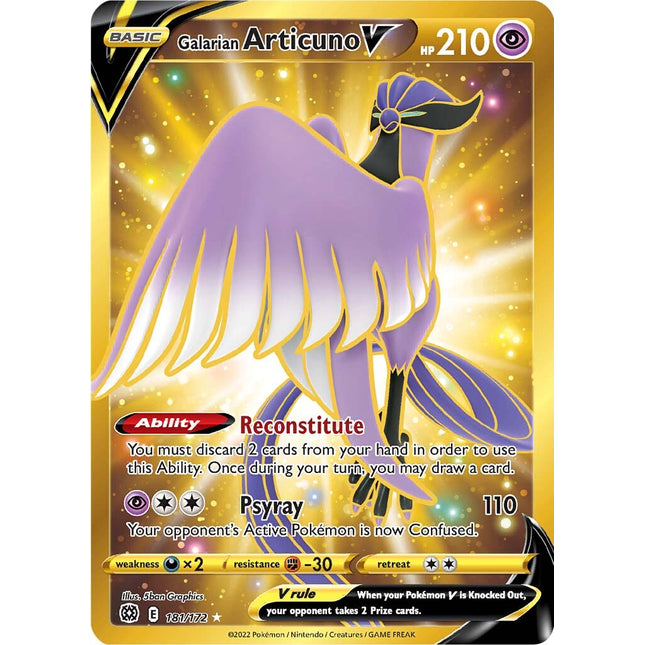 Galarian Articuno V (181/172) [Sword & Shield: Brilliant Stars]