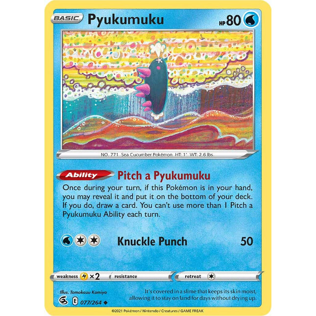 Pyukumuku (077/264) [Sword & Shield: Fusion Strike]