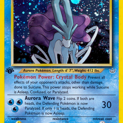 Suicune (14/64) [Neo Revelation 1st Edition]