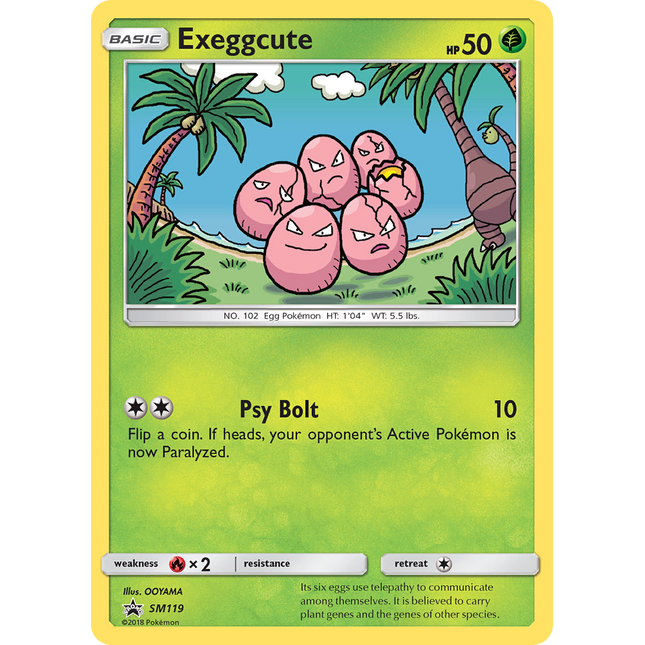 Exeggcute [SM Black Star Promos]