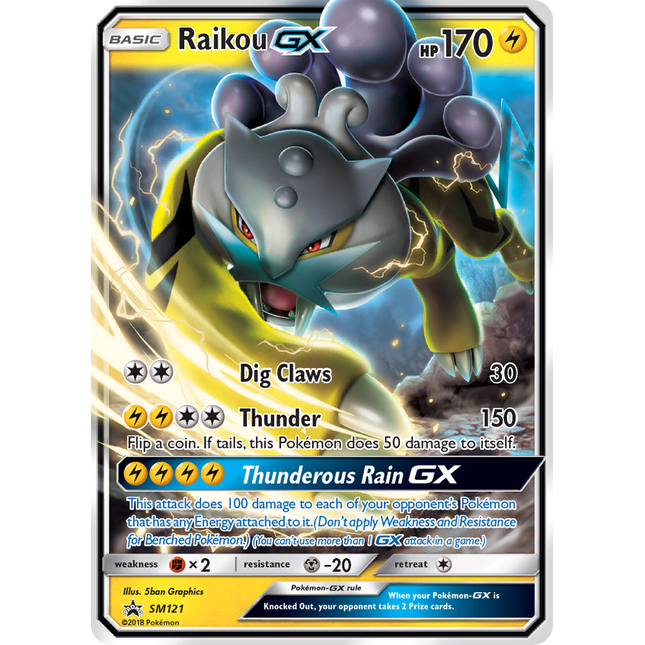 Raikou-GX [SM Black Star Promos]