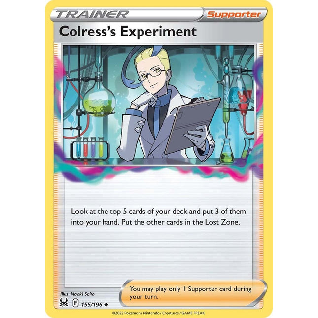 Colress's Experiment (155/196) [Sword & Shield: Lost Origin]