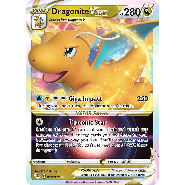 Dragonite VSTAR (050/078) [Pokémon GO]