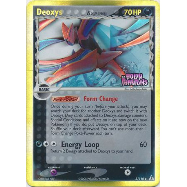 Deoxys (3/110) (Delta Species) (Stamped) [EX: Holon Phantoms]