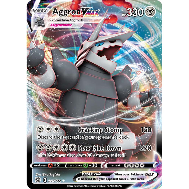 Aggron VMAX (097/172) [Sword & Shield: Brilliant Stars]