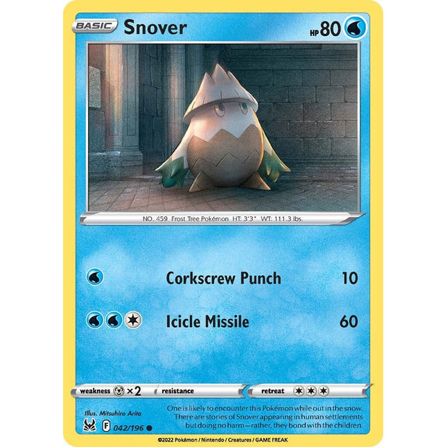 Snover (042/196) [Sword & Shield: Lost Origin]