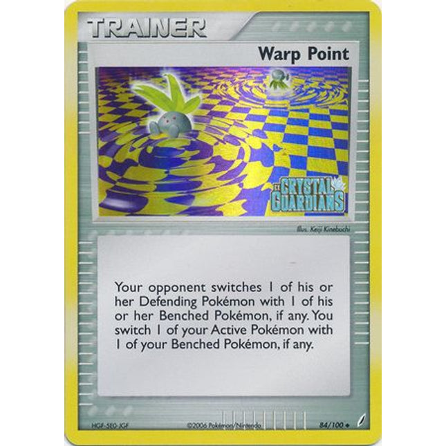 Warp Point (84/100) (Stamped) [EX: Crystal Guardians]