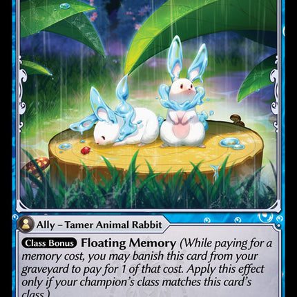 Dewdrop Hares - DOA 1st EN-166 - Common - Near Mint - Foil - Grand Archive TCG
