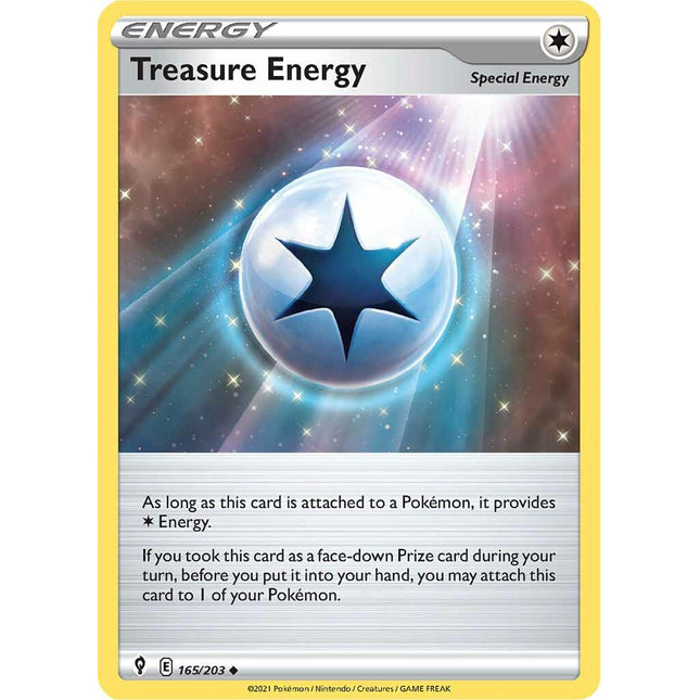 Treasure Energy (165/203) [Sword & Shield: Evolving Skies]