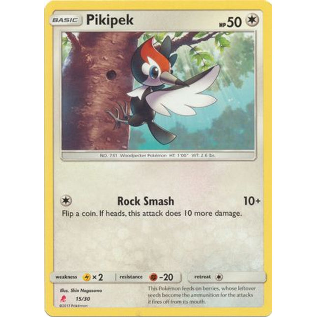 Pikipek (15/30) [Sun & Moon: Trainer Kit - Lycanroc]