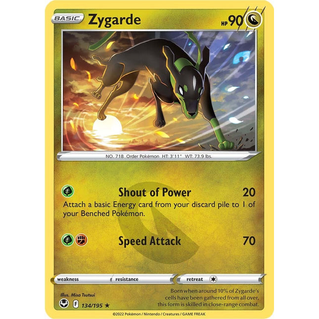 Zygarde (134/195) [Sword & Shield: Silver Tempest]
