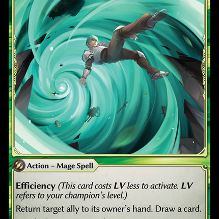 Disorienting Winds - DOA 1st EN-208 - Uncommon - Near Mint - Foil - Grand Archive TCG