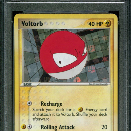 Voltorb - 80/101 - PSA 9 - Reverse Holo - Hidden Legends - Pokemon - 80838