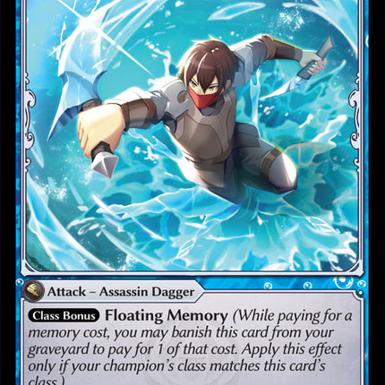 Drowned Cut - DOA Alter EN-167 - Common - Near Mint - Foil - Grand Archive TCG