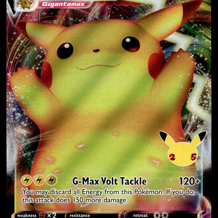 Pikachu Vmax - SWSH062 - NM - Full Art - Promo - Pokemon - A7-80