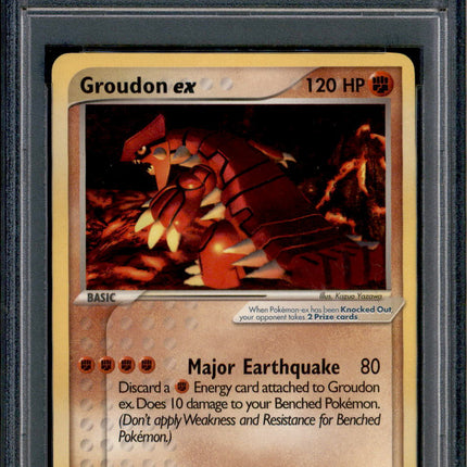 Groudon ex - 002 - PSA 8 - Black Star - Promo - Pokemon - 72390