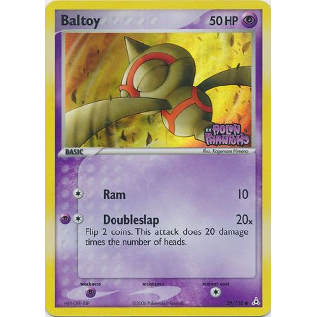 Baltoy (59/110) (Stamped) [EX: Holon Phantoms]