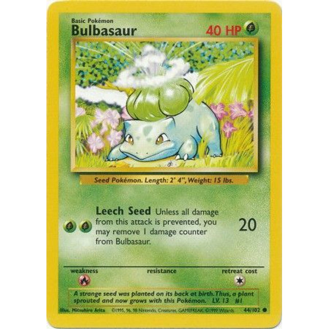 Bulbasaur (44/102) [Base Set]