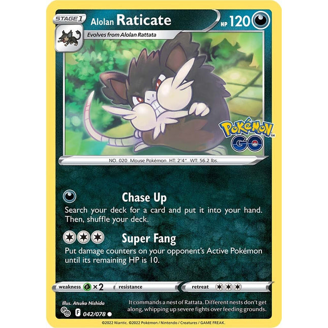 Alolan Raticate (042/078) [Pokémon GO]