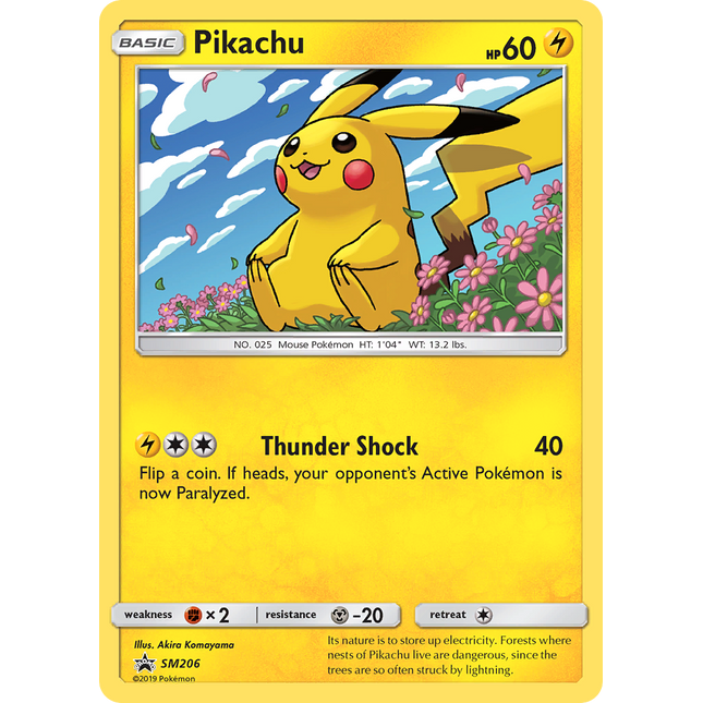 Pikachu (SM206) [Sun & Moon: Black Star Promos]