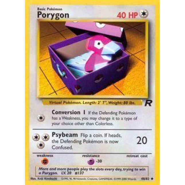 Porygon (48/82) [Team Rocket]