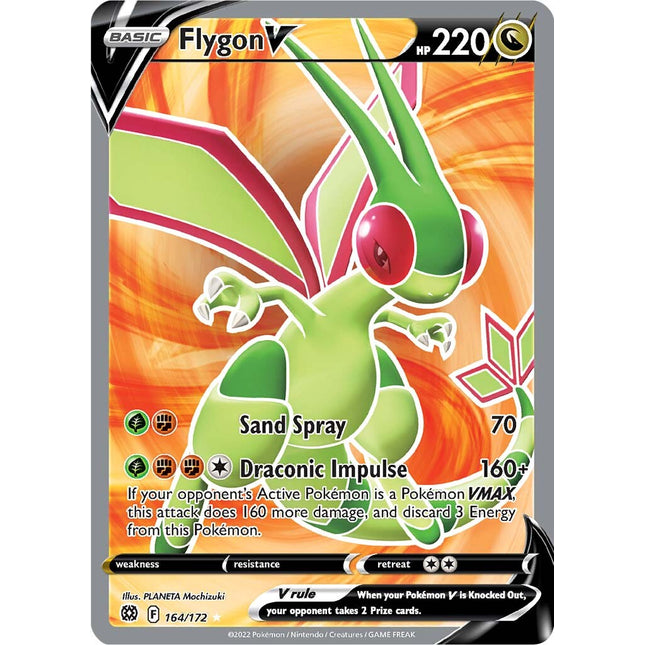 Flygon V (164/172) [Sword & Shield: Brilliant Stars]