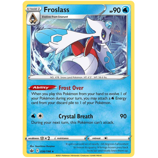 Froslass (036/198) [Sword & Shield: Chilling Reign]