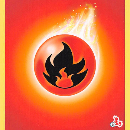 Fire Energy (Cinderace Stamp #8) [Battle Academy 2022]