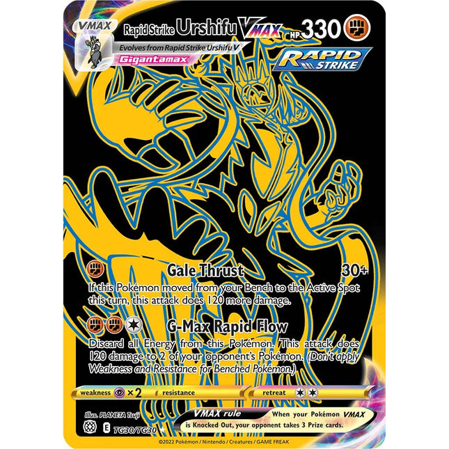 Rapid Strike Urshifu VMAX (TG30/TG30) [Sword & Shield: Brilliant Stars]