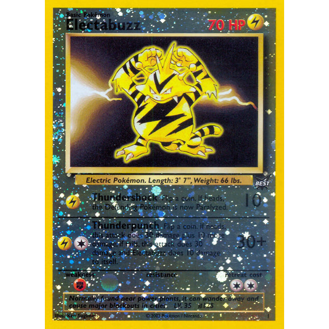 Electabuzz (1) [Best of Promos]
