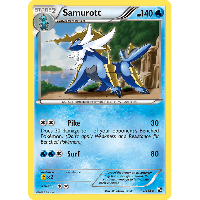 Samurott [Black & White]