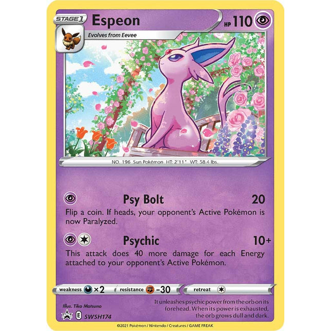 Espeon (SWSH174) [Sword & Shield: Black Star Promos]