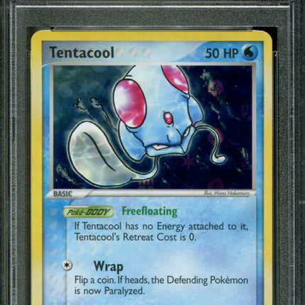 Tentacool - 77/101 - PSA 9 - Reverse Holo - Hidden Legends - Pokemon - 65052
