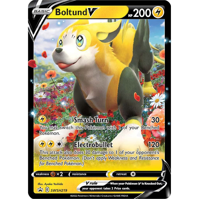 Boltund V (SWSH219) (Jumbo Card) [Sword & Shield: Black Star Promos]