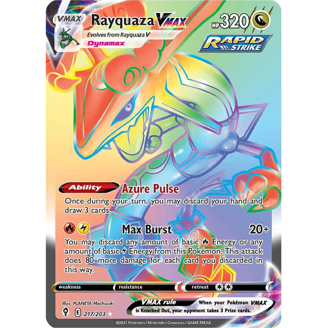 Rayquaza VMAX (217/203) [Sword & Shield: Evolving Skies]
