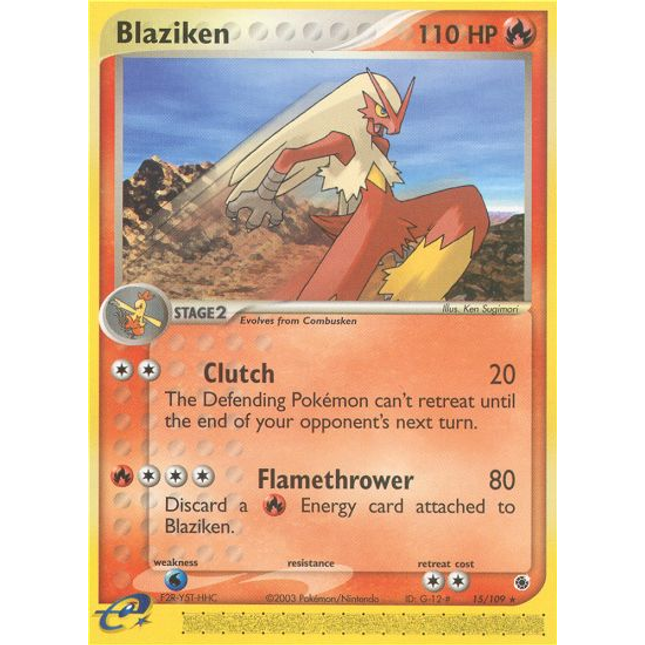 Blaziken (15/109) [EX: Ruby & Sapphire]