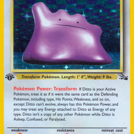 Ditto (3/62) [Fossil 1st Edition]