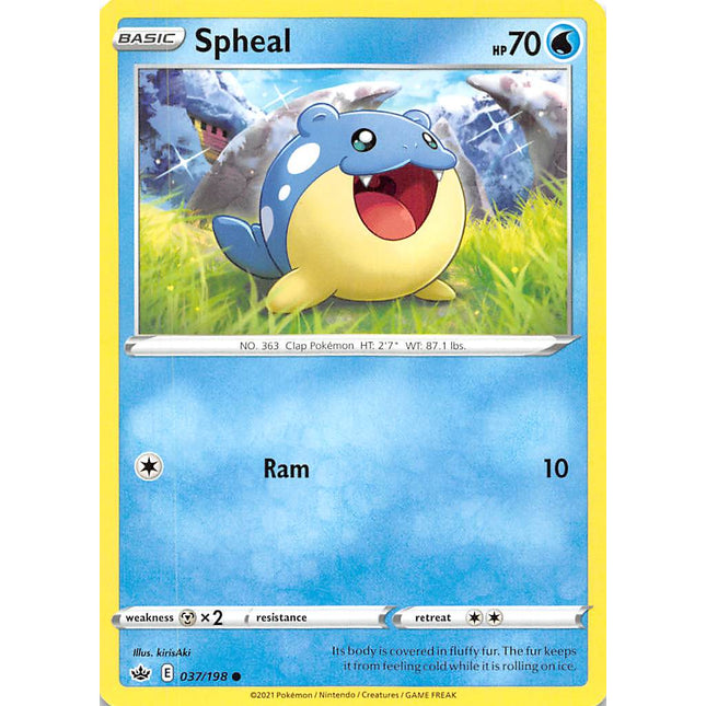 Spheal (037/198) [Sword & Shield: Chilling Reign]