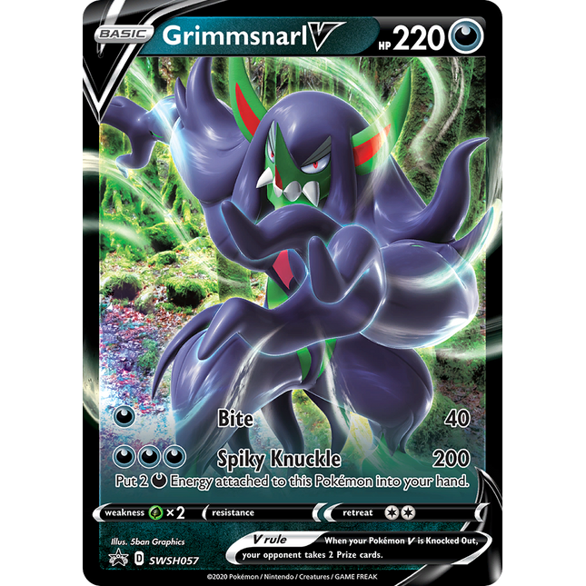Grimmsnarl V (SWSH057) [Sword & Shield: Black Star Promos]